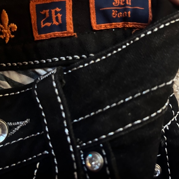 Rock Revival Dark Wash Boot Cut Jeans - Picture 7 of 7